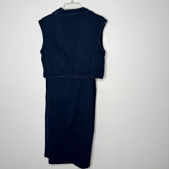 Vintage Sostanza denim set top size small and bottom size 8 - Picture 5 of 11